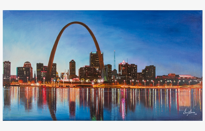 Louis Skyline - Gateway Arch, transparent png