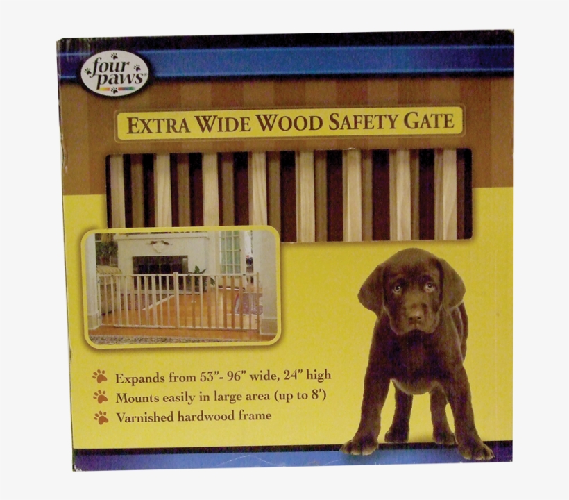 Four Paws Products Wood Pet Gate Four Paws Products Wood Slat