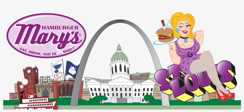 Hamburger Marys St Louis Skyline - Hamburger Mary's, transparent png