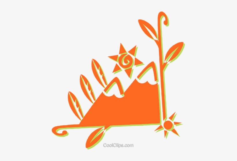 Mountains Royalty Free Vector Clip Art Illustration, transparent png