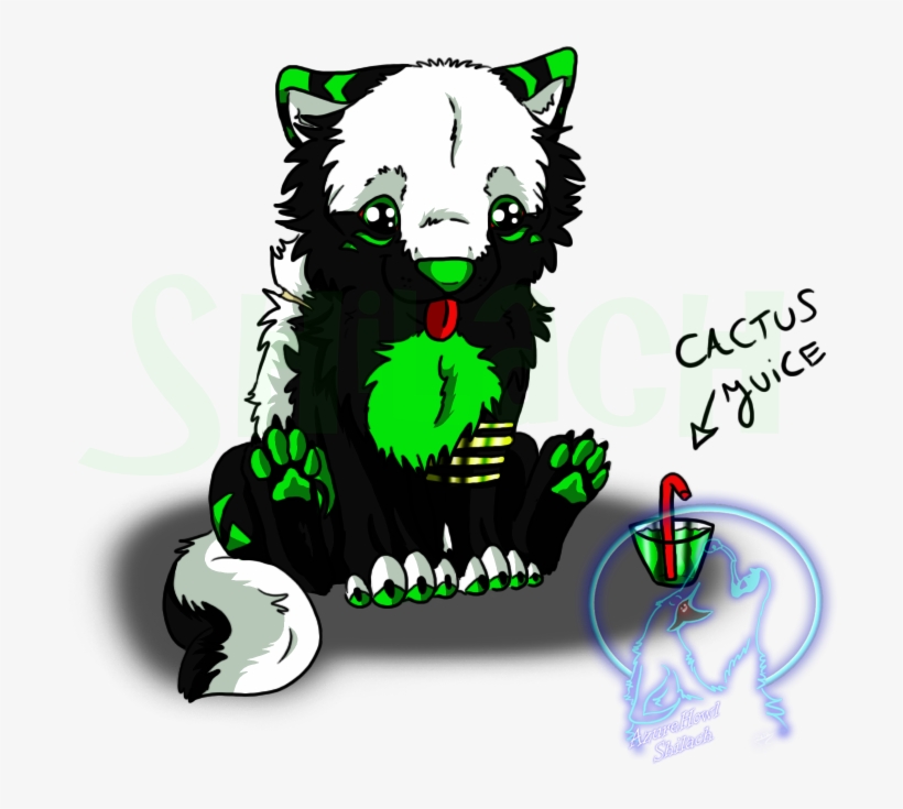 Cactus Juice Bear Green Mammal Vertebrate Fictional - Mammal, transparent png