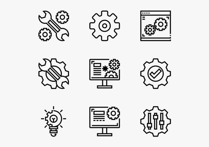 Gear - Icon Resume, transparent png