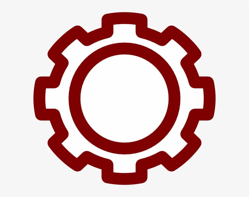 Gear Clipart Vector - Head With A Gear, transparent png