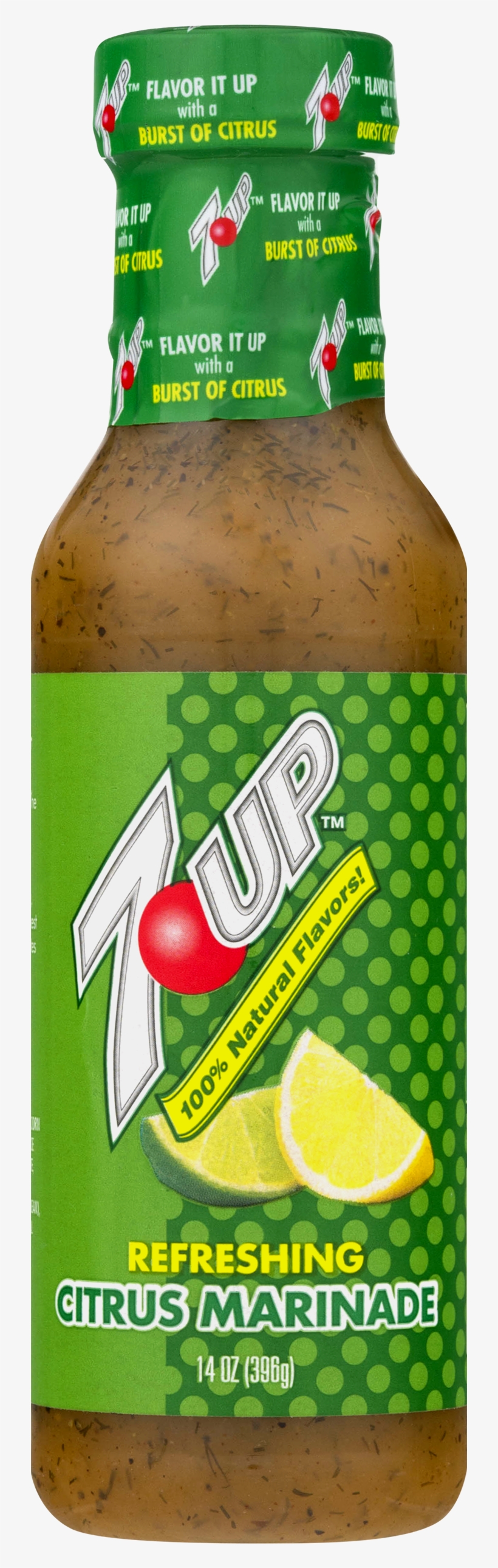 7 Up Marinade, Refreshing Citrus - 14 Oz, transparent png