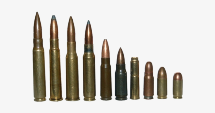 Bullet In Size Png - Top 10 Gun In The World, transparent png