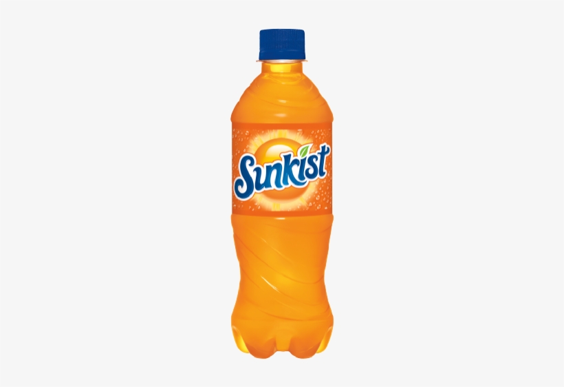 7up Sunkist 16oz Pet - Sunkist Orange Soda, 16 Fl Oz Bottles, 15 Pack, transparent png