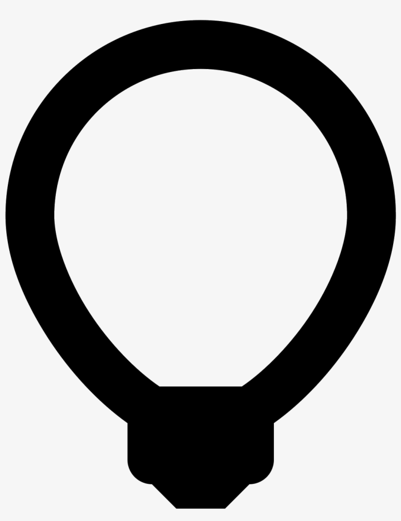 Lampadina A Globo Icon - Letter Q, transparent png