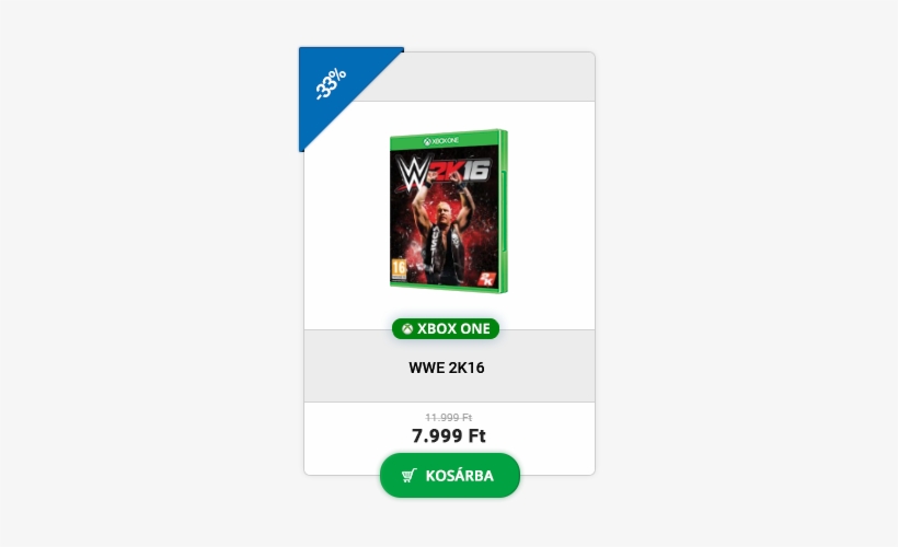 006 - 2k Games Wwe 2k16 Xbox One, transparent png