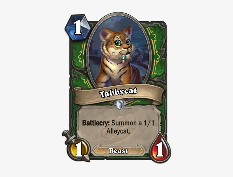 Cause Everyone Agrees That Tabbycat Is The Cutest Cat - Forbidden Ancient Hearthstone, transparent png