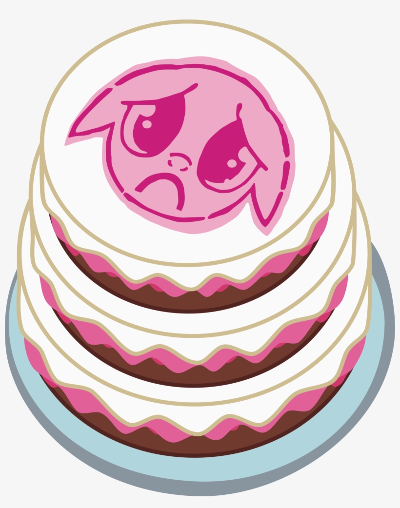 Image Result For Mlp Cake Vector - Apology Cake Mlp, transparent png