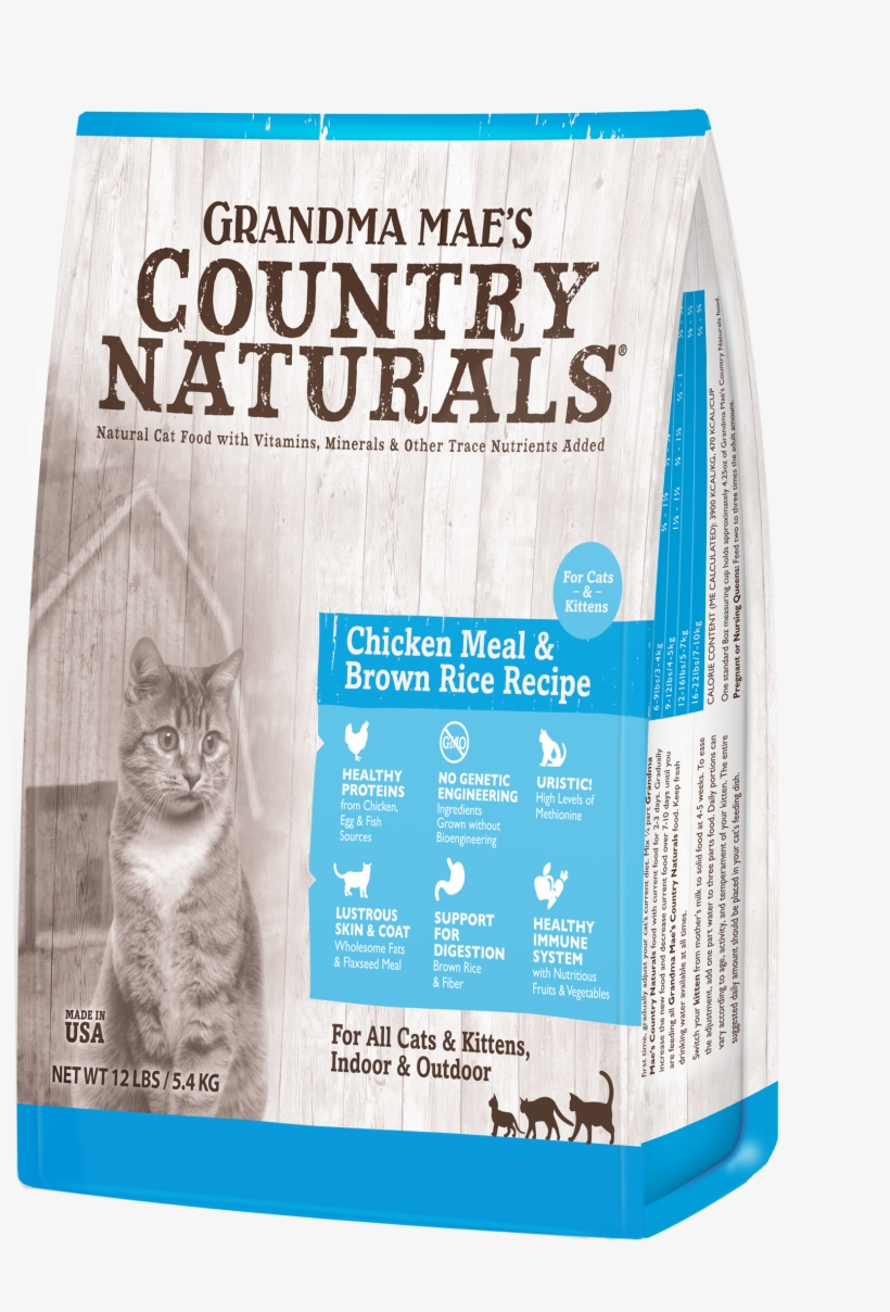 Non-gmo Formula For Cats & Kittens - Grandma Mae S Country Nat Grain Free Dog Food 00165, transparent png