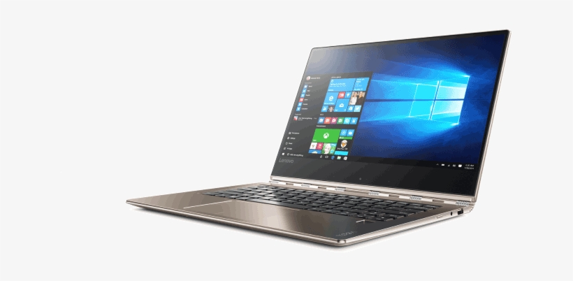 4984 Lenovo Yoga 910 Convertible In Gold - Lenovo Yoga 910 Platinum Silver, transparent png