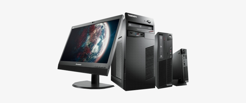 Lenovo Thinkcenter Desktops - Lenovo Desktops, transparent png