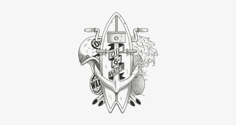 Header Image 2 - Tribal Surf Draw Png, transparent png