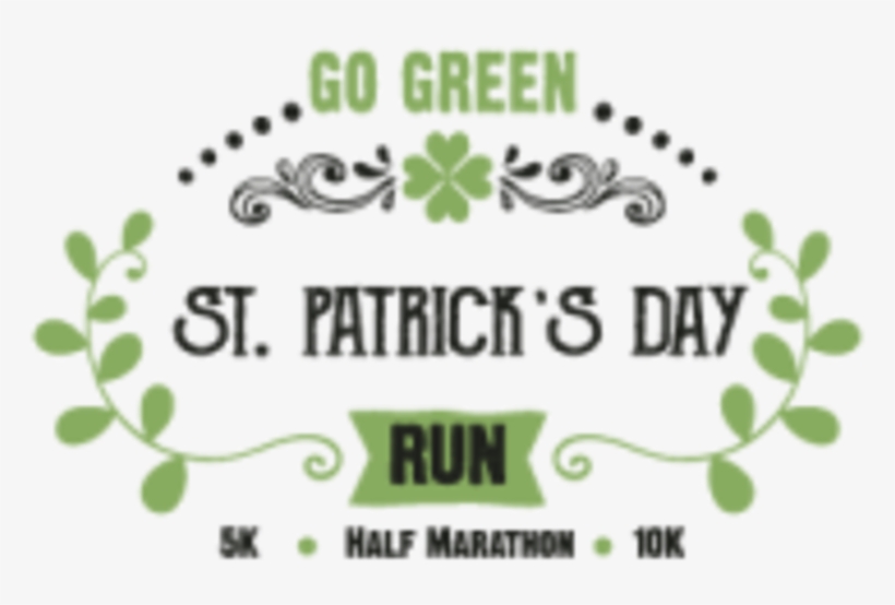Go Green St Patrick's Day Run, transparent png