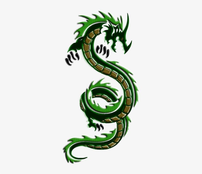 Png-dragon Tribal - Sea Dragon Black And White, transparent png