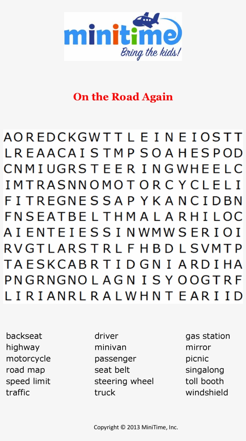 More Free Printable Car And Travel Games - Crucigrama De La Segunda Guerra Mundial, transparent png