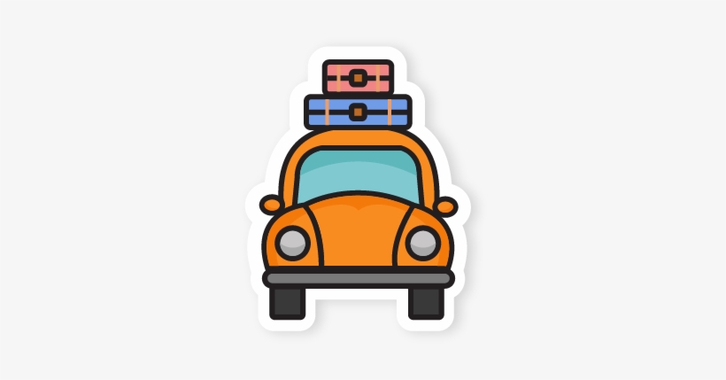 Designed By Rebecca Martinez - Road Trip Png Stickers, transparent png