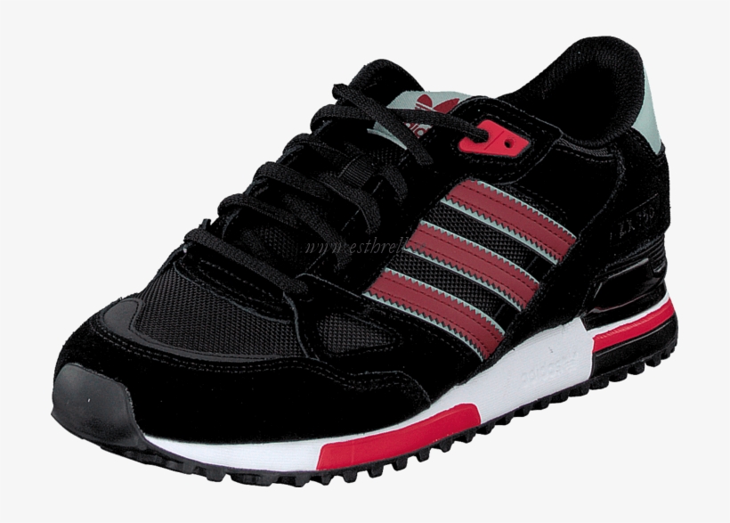 Adidas Originals Zx 750 Core Black/rust Red/mist Slate - Shoe, transparent png