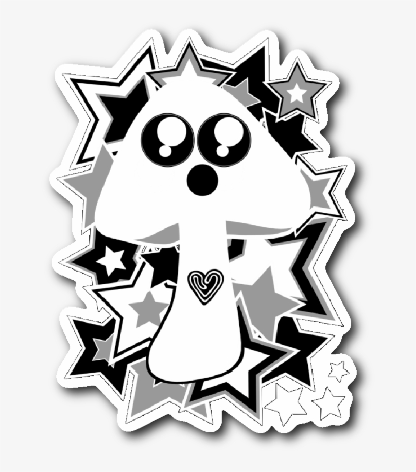 Muh Shroom Sticker - Poster, transparent png