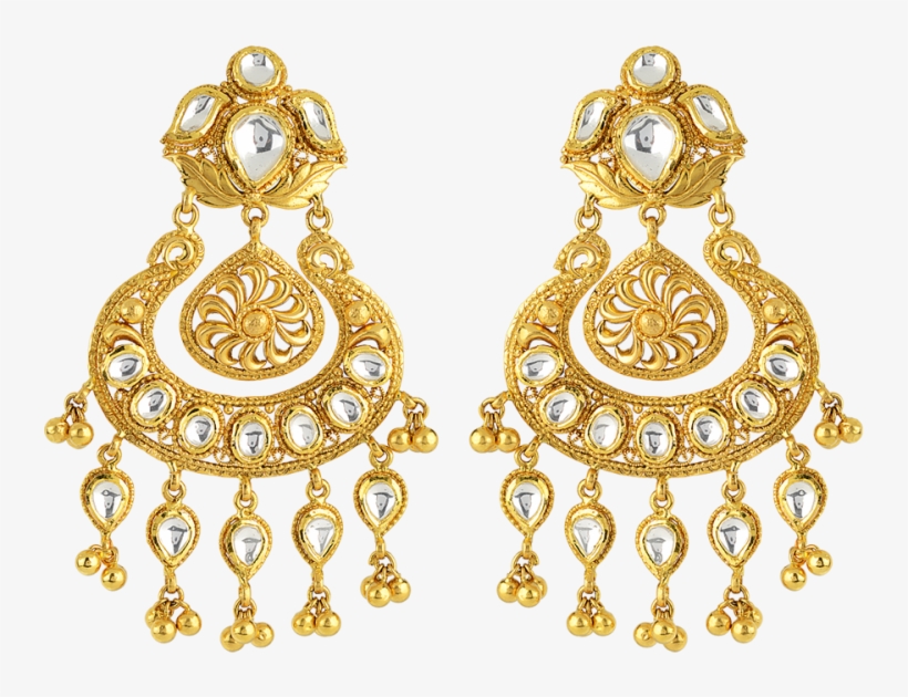 Phalak Stiletto Gold Earring - Buy Lavenya Gold Earring, transparent png