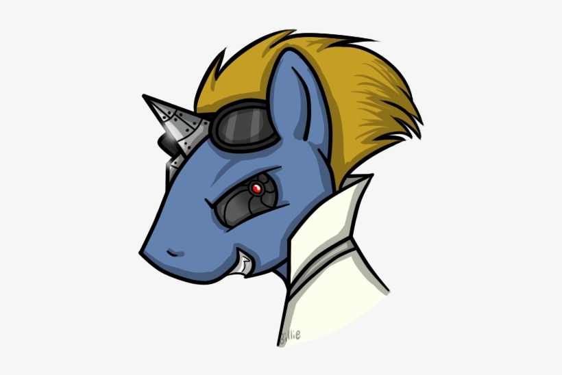 Billieartcrap, Cyborg, Dead Source, Fangs, Goggles, - Cartoon, transparent png