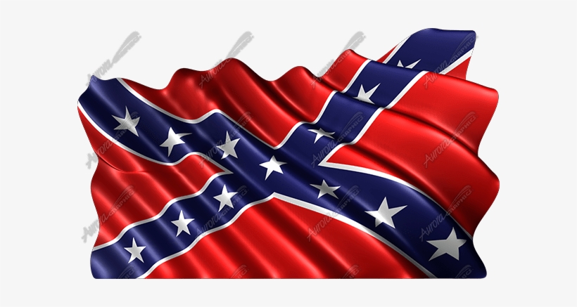 Waving Rebel Flag - Waving Rebel Flag Designs, transparent png