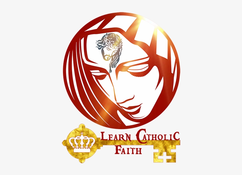 Learn Catholic Faith - Jesus Christ Christian Catholic Vinyl Decal Sticker, transparent png