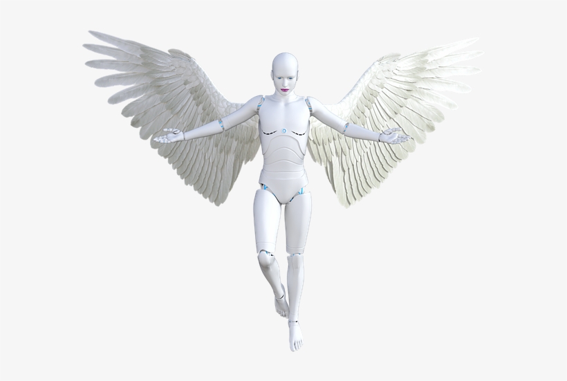 Angel, Robot, Female, Woman, Futuristic, Cyborg - Woman Robot Png, transparent png