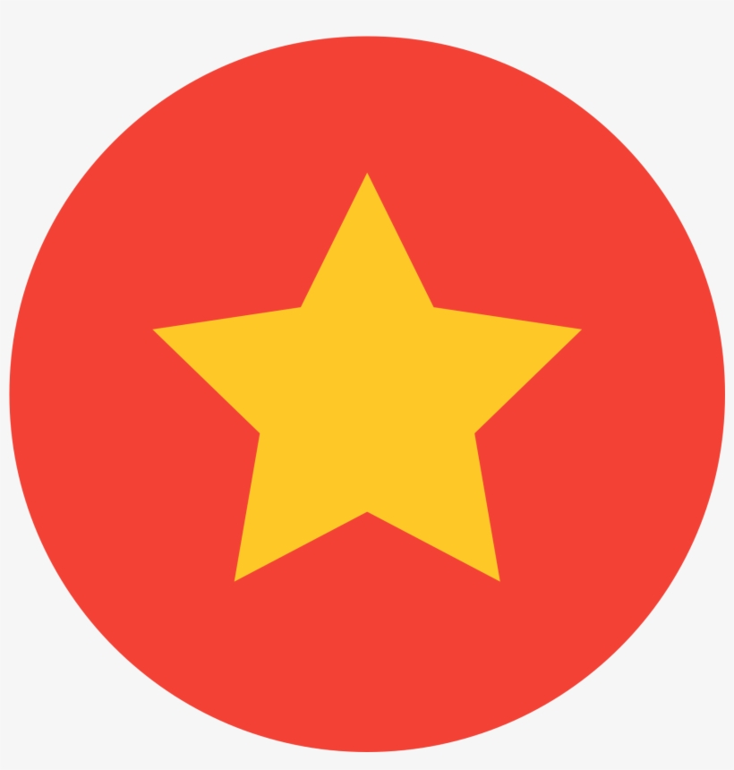 Open - Star Icon Png Flat, transparent png