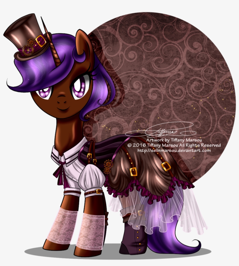Selinmarsou, Clothes, Dress, Hat, Oc, Oc - Steampunk Eli, transparent png