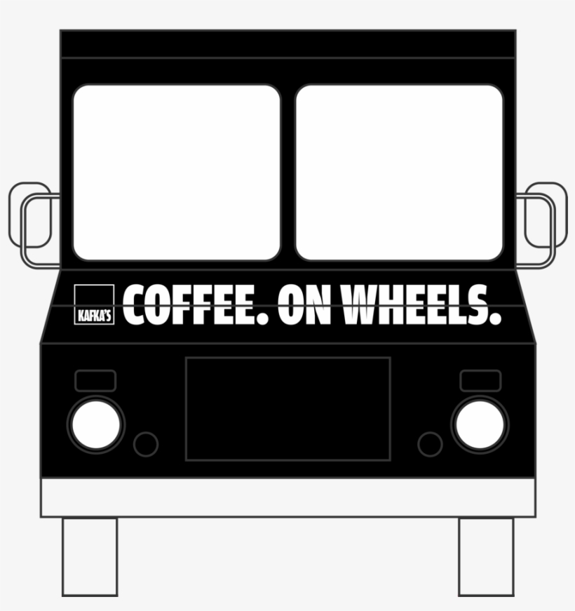 Kakfa Coffee Truck Front - Electronics, transparent png