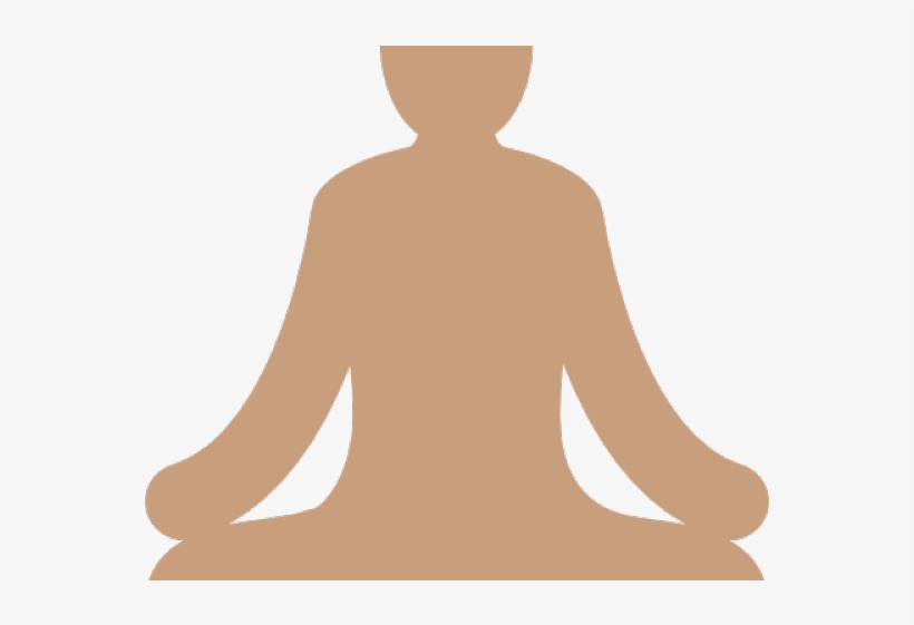 Mindfulness Silhouette, transparent png