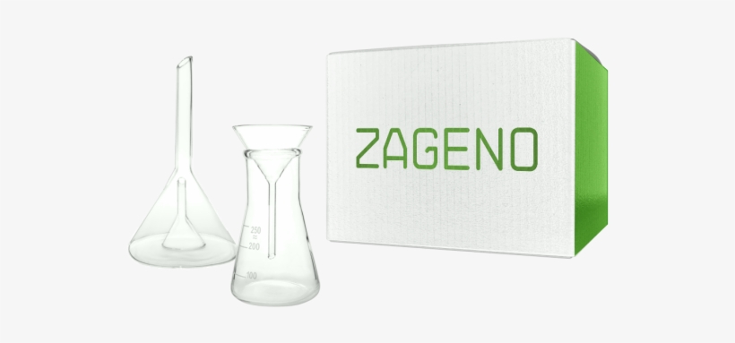 Funnel Filter 80mm Con Fluted - Plastic, transparent png