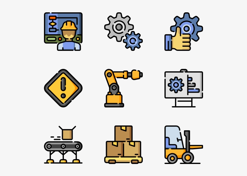 Manufacturing 50 Icons - Museum, transparent png
