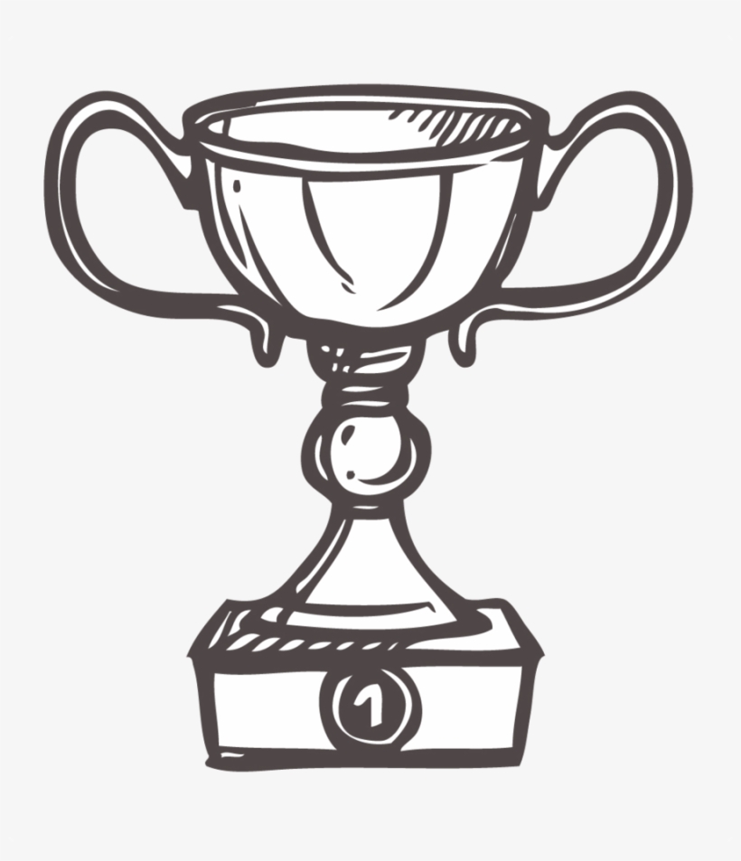 Trophy Sketch Png, transparent png
