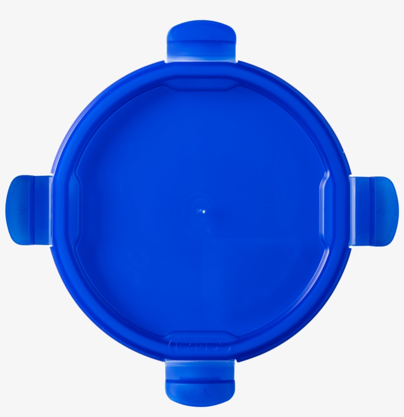 Pyrex Cook & Go Round Plastic Lid ∅15cm With 4 Flaps, - Plastic, transparent png