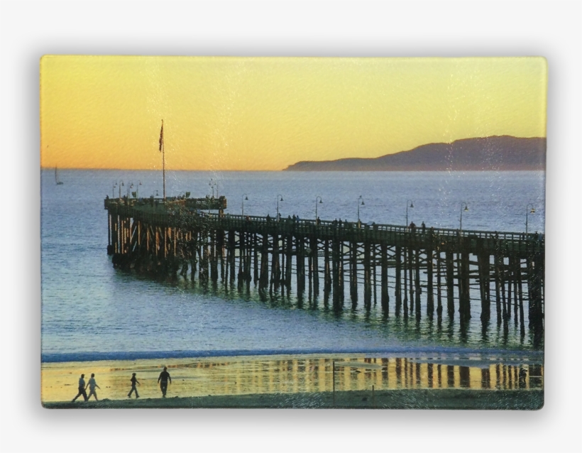 Ventura Pier Pyrex Cutting Board, transparent png