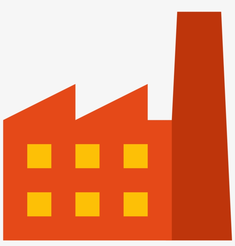 Industrial - Flat Company Icon Png, transparent png