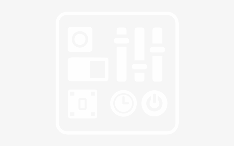 Conception Et Fabrication De Panneaux De Contrôle - Control Panel White Icon, transparent png