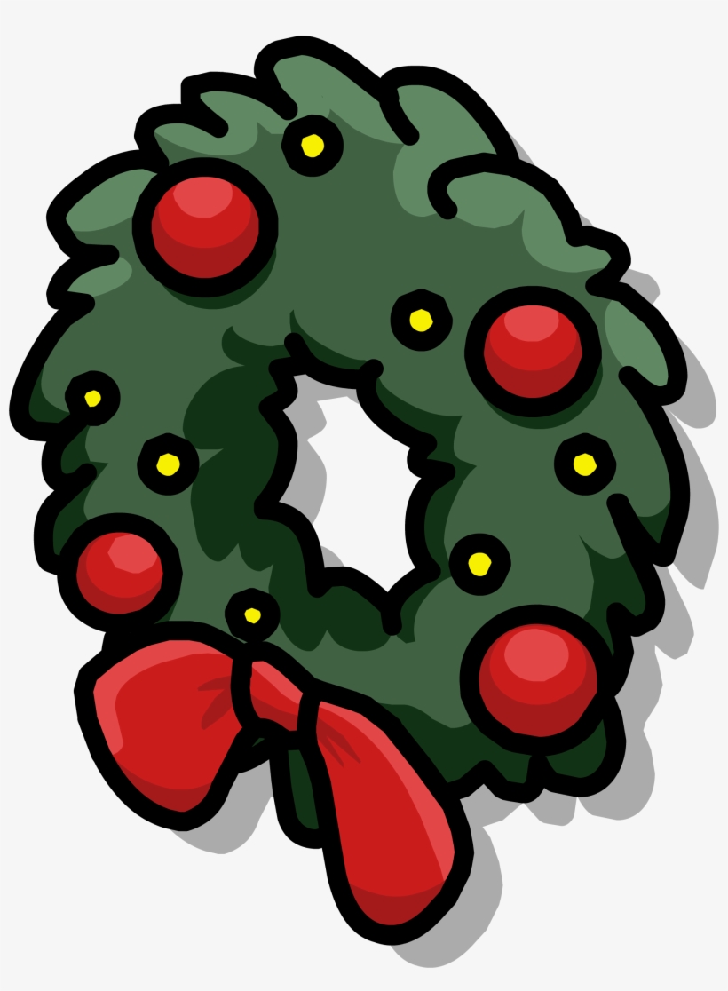 Holiday Wreath Sprite 001, transparent png