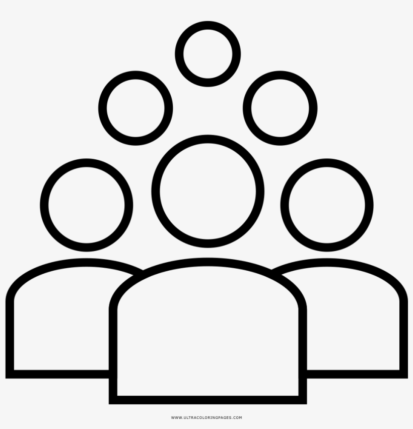 People Coloring Page - Gente Para Colorear, transparent png