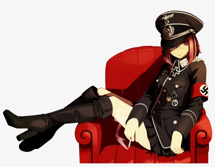 Post - Nazi Anime Girl Sexy, transparent png