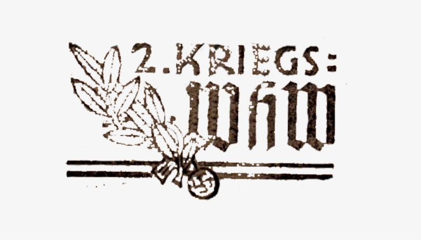 "ein Volk Hilftsich Selbst Kreigs-whw" With A German - Illustration, transparent png