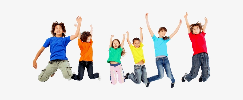 Kids Jumping, transparent png