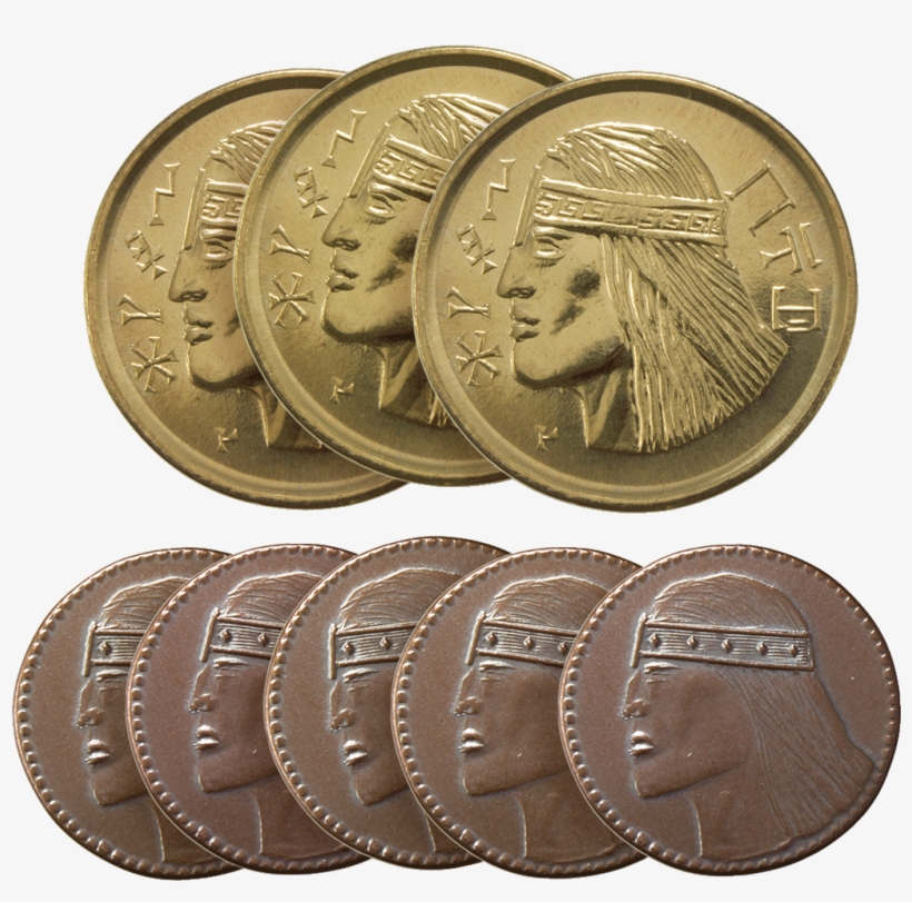 Aquilonian Set Of Eight Gaming Coins - Conan The Barbarian Coins, transparent png