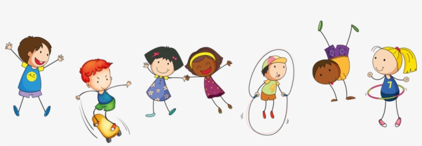 Kids Jumping Rope - Pediatrics Cartoon, transparent png