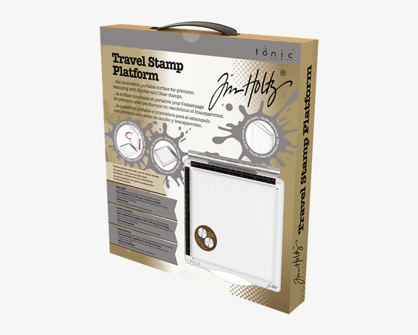 Tim Holtz Travel Stamp Platform 1711e - Tim Holtz Travel Stamp Platform, transparent png