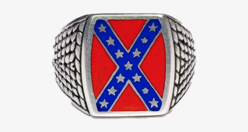 Rebelsmarket Heritage Not Hate Steel Rebel Flag Ring - Memoirs Of The Confederate War For Independence: Complete, transparent png