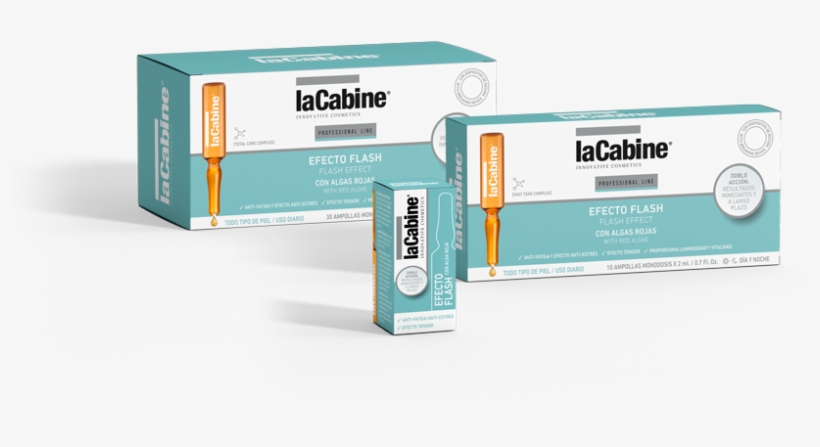 Flash Effect - La Cabine Ampollas Con Vitamina C Y Proteoglicanos,, transparent png